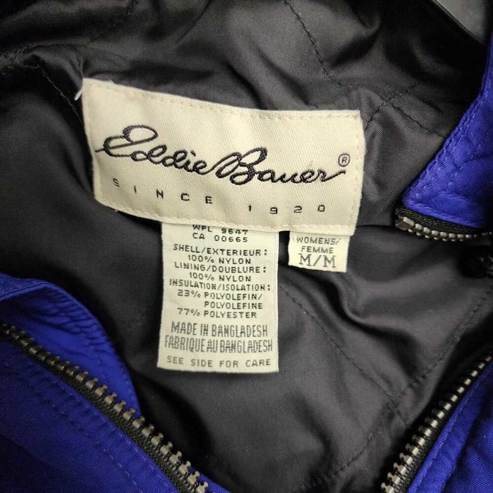 Eddie Bauer Ebtek Water Resistant Jacket Coat Wom… - image 3